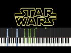 Star Wars (Synthesia: piano tutorial) - Main Theme (+ ноты)