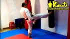 Двойной удар Мае Гери киокушинкай каратэ | Double strike Mae Geri Kyokushin karate