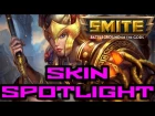 Smite - Skin Spotlights : Shield of the Gorgon Athena *Skin/Jokes/Taunts*