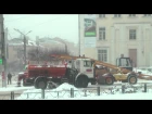 Весенний снегопад в Смоленске 24 марта 2013г