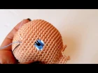 Como bordar ojos para muñeca ARANZA  amigurumi By Petus