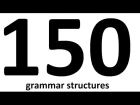 150 GRAMMAR STRUCTURES Learning English grammar lessons for beginners and intermediate - full course