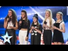 Brand new girl band SweetChix with Back To Black | Britain's Got Talent 2014