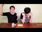 Dan and Phil take the Jelly Bean Roulette Challenge!