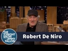 Robert De Niro Shows Off His Jimmy Fallon Impression