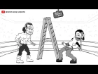 [#My1] Money in the Bank Ladder Match Cartoon Parody