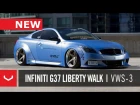 Infiniti G37 Liberty Walk | Vossen X Work Wheels | VWS-3