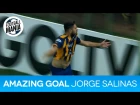 AMAZING "Sombrero" GOAL!!!! Jorge Ortega Salinas (Sportivo Luqueño) vs. Atlético PR