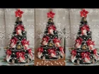 Ёлка из мишуры и конфет Рафаэлло. Christmas Tree of Clinquant and Candies "Raffaello"