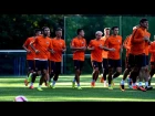 Open training session ahead of the game against Dynamo (7/09)