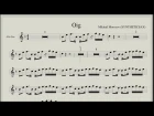 Клубный саксофон ноты и минусовка Oig - Electro Version (Backing Track for Sax Alto and Sax Tenor)