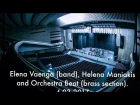 Elena Vaenga (band), Helena Maniakis and Orchestra Beat (brass section) -  Serbian. 04 03 2017