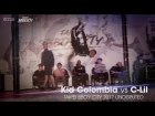 Kid Colombia vs C Lil ► .stance x Taipei Bboy City x Undisputed 2017 ◄