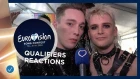 First reaction from the qualifiers of the first Semi-Final