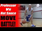 Professor vs. Hot Sauce: 1 on 1 Move Battle - Streetball Ankle Breakers - Basketball Moves | Snake