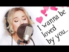 I Wanna Be Loved By You by Marilyn Monroe - (Alyona cover)