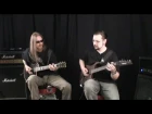 Ihsahn & Samoth from Emperor guitar session
