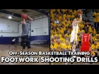 Off-Season Basketball Training: Footwork Shooting Drills