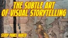 Subtle Visual Storytelling | Strip Panel Naked | Little Bird