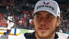 Emotional TJ Oshie overcome with joy following Stanley Cup win