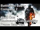 Battlefield Bad Company 2 Xbox 360 vs Xbox One Backwards Compatibility Frame Rate Test
