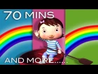 Row Row Row Your Boat | Plus Lots More Nursery Rhymes | 70 Minutes Compilation from LittleBabyBum!