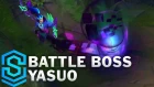 Battle Boss Yasuo Skin Spotlight - Pre-Release - League of Legends