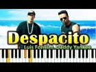 Luis Fonsi - Despacito (piano cover + ноты)