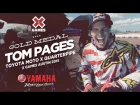 Tom Pages XGames  - Gold Medal Moto X Quarterpipe