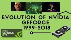 Evolution of NVIDIA GeForce 1999-2018 (GeForce 256-RTX 2080Ti)