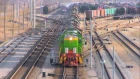 ТЭМ2-3276 с маневровым составом 6000 тонн / TEM2-3276 with a freight train 6000 tons