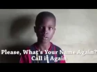 Little African Kid Has The Longest Name Ever