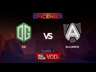 OG vs Alliance, EPICENTER Group A LB Final, Game 2