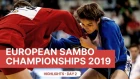 EUROPEAN SAMBO CHAMPIONSHIPS 2019 - HIGHLIGHTS - DAY 2 - FINALS