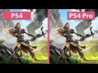 4K UHD | Horizon Zero Dawn – PS4 vs. PS4 Pro 4K Mode Graphics Comparison