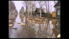 Наводнение в Великом Устюге, на Родине Деда Мороза в 1998 году.