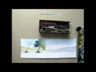 Watercolor demo  -  aquarelle    "How to paint trees part I"