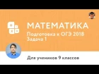 Математика | Подготовка к  ОГЭ 2018 | Задание 1