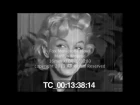 Marilyn Monroe Rare Footage And  Interview On Arrival At Los Angeles Airport Feb 1956