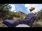 GoPro: Graham Dickinson's Insane Wingsuit Flight - Reverse Helmet Cam 3 of 3