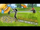 Rules Of Surviva FUNNY MOMENTS (Funny Montage,Thug Life,Bugs,Glitches, Memes ) #1