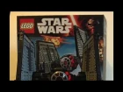 LEGO First Order Special Forces TIE Fighter Set Review! Set 75101!