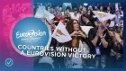 Countries who never won the Eurovision Song Contest