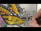 Colouring Tutorial: Beautiful Creatures Grey Scale pencil colouring. #серые_раскраски_видео