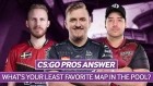 CS:GO Pros Answer: What's Your Least Favorite Map?