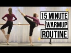 15 minute Ballet Warmup Routine (follow along) | Talia