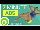 7 minute abs workout to lose belly fat and get a six pack