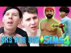 DIL'S MIND CONTROL STRIPPING - Dan and Phil Play׃ Sims 4 #38 rus sub