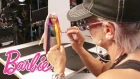 Behind the Scenes with Barbie Rainbow Sparkle Hair Doll | Barbie FAB | Barbie