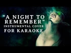 «Ведьмак 3: Кровь и вино»  - A Night To Remember (Instrumental Cover, караоке)